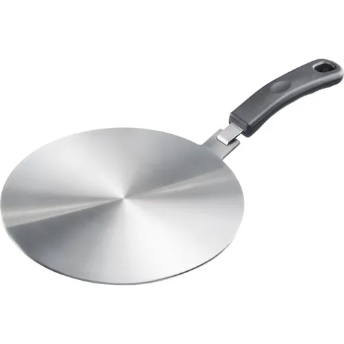 Westmark Induktionsadapterplatte Edelstahl 14 cm - Pfannenadapter für herkömmliches Kochgeschirr, macht es induktionsgeeignet. Schnelle Wärmeentwicklung und gleichmäßige Verteilung, ideal für vielseitige Anwendungen.
