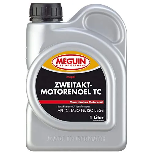 Meguin 4880 Megol Zweitaktmotorenöl TC, 1 L