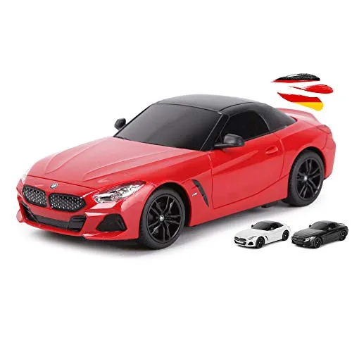 RC ferngesteuertes Auto im offiziell lizenzierten Design, Kompatibel mit BMW Z4 Roadster Edition, Modell-Maßstab 1:24, Hochwertiges Lizenz-Fahrzeug, Spielzeug f. Kinder in jungen Jahren und Erwachsene