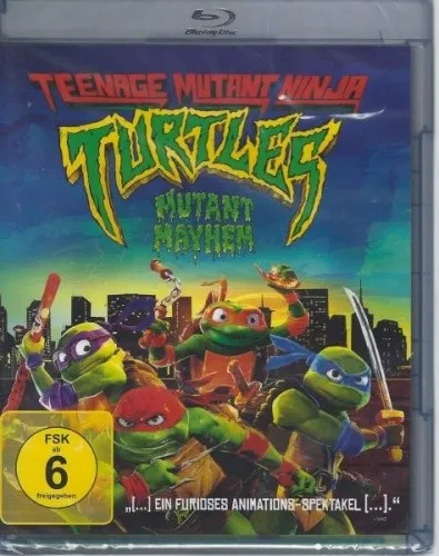 Teenage Mutant Ninja Turtles: Mutant Mayhem - BluRay - Neu / OVP