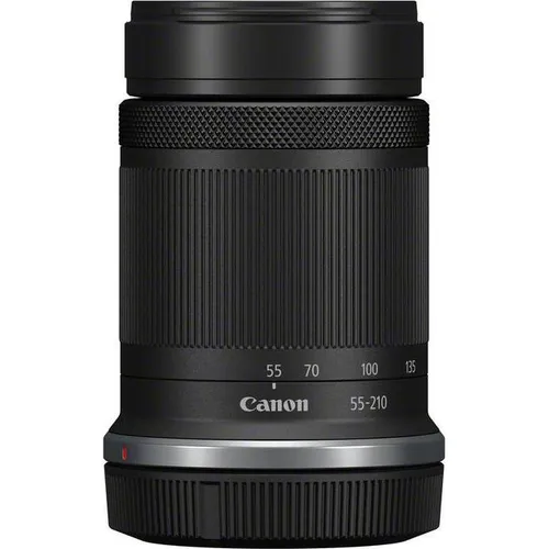 Canon RF-S 55-210mm F5-7.1 IS STM - 3,8-fach Zoomobjektiv mit 4,5-Stufen-Bildstabilisator für gestochen scharfe Aufnahmen und schnelle Fokussierung bei APS-C-Kameras