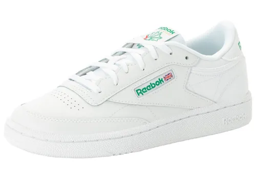 Reebok Jungen Club C Sneaker - White Glegrn Vecblu, 36 EU - Sneaker für Jungen mit hochwertigem Leder-Obermaterial und bequemer Vollgummi-Cupsohle für optimalen Tragekomfort.