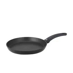 Berndes Crêpespfanne Special Induction 24 cm - Pfanne für gesundes Kochen mit mehrschichtiger Antihaftbeschichtung, energiesparendem Induktionsboden und flachem Rand für einfaches Wenden von Crêpes und mehr.