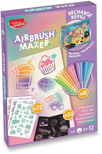 MAPED Airbrush Maker Refill Pastel von Maped