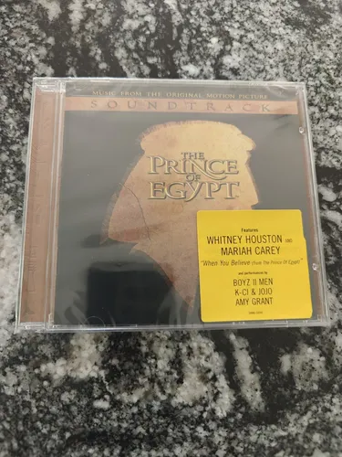 Dreamworks The Prince Of Egypt Soundtrack CD Unisex OS Schwarz Neu Verpackt 1998