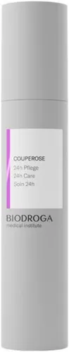 Biodroga Medical Institute Couperose 24h Pflege 50 ml - Gesichtscreme für empfindliche Haut, spendet intensive Feuchtigkeit und beruhigt Rötungen für ein gleichmäßiges Hautbild.