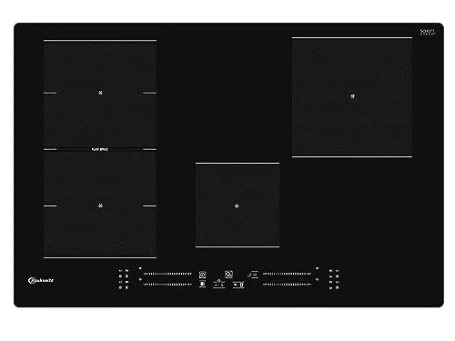 Bauknecht BS 2977F AL Induktionskochfeld 77,8 cm - Kochfeld für autarkes Kochen mit präziser Induktionstechnologie für schnelle und gleichmäßige Hitzeverteilung.
