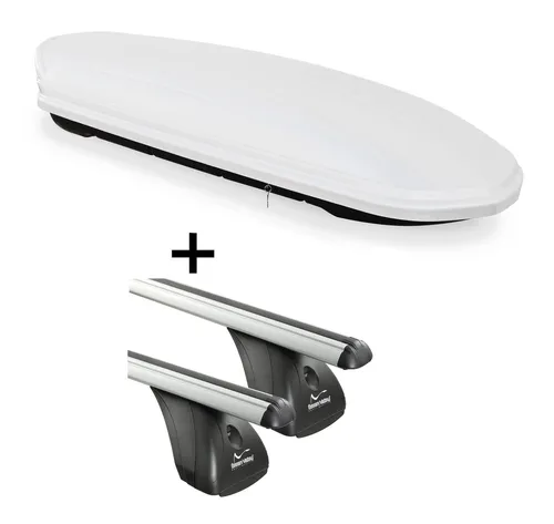 Dachbox VDPMAA460L mit Alu Dachträger für Fiat Ulysse II