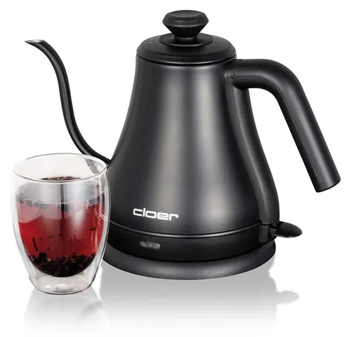 Cloer 4960 Wasserkocher Gooseneck in schwarz von Cloer