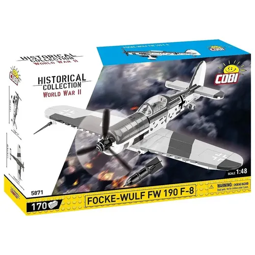PCS HC WWII 5871 FOCKE-WULF FW 190 F-8 170 Bausatz von COBI
