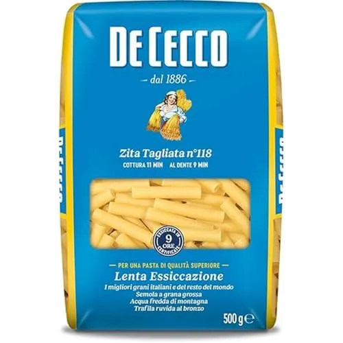 De Cecco Paste 500 Zähne geschnitten