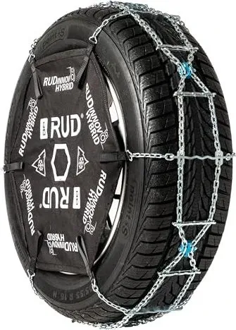 RUD RUDinnov8 Hybrid H106 Schneekette - Schneekette für optimale Traktion und Sicherheit bei winterlichen Bedingungen, ideal für Autofahrer, die auch im Schnee mobil bleiben möchten.