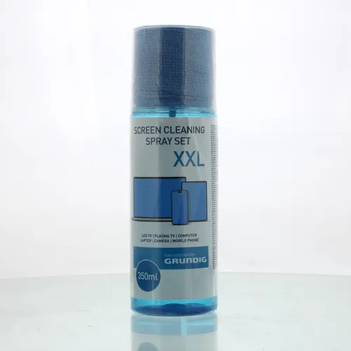 Grundig Bildschirmreiniger-Set 350ml mit Mikrofaser Tuch