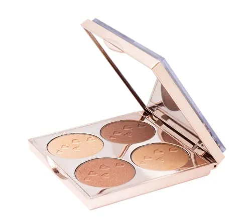 Dermacol Highlighters Palettes – enthält lebendige Farbtöne für strahlenden Glanz und leuchtenden Effekt auf Ihrem täglichen Make-up.