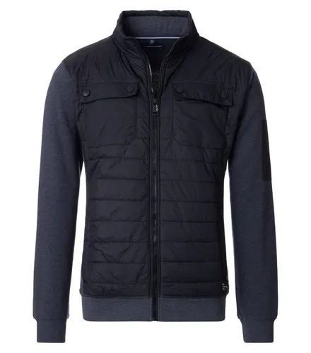 CASAMODA Sweatjacke Uni - Funktionsjacken mit zwei Brusttaschen und angenehmen Tragekomfort, ideal für lässige Outfits und Freizeitaktivitäten.