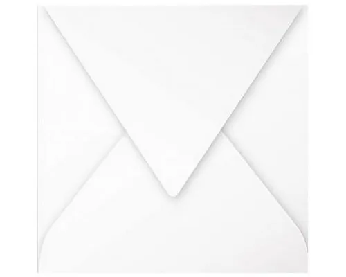 Clairefontaine 5428C - 20 gefütterte Umschläge Pollen, 140 x 140 mm, 120g, bedruckbar und FSC-zertifiziert, ideal für Einladungen und Korrespondenz