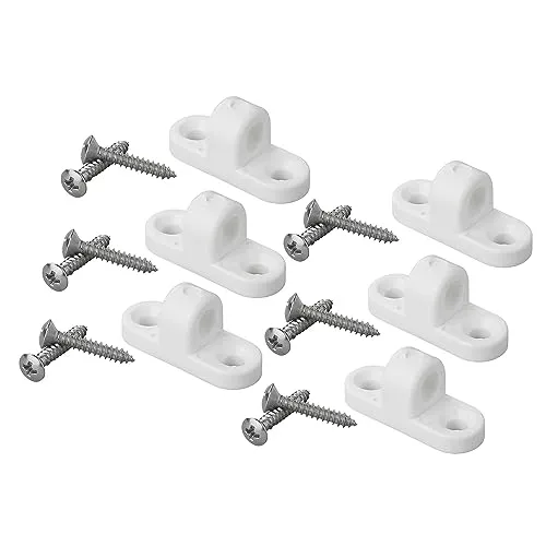 APT Vorzeltöse senkrecht Kunststoff 6 Stück Wandöse Vorzeltöse für Wohnwagen, Wohnmobil Ösen