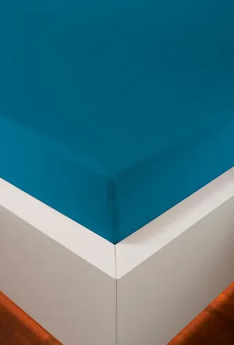 bellana Spannbettlaken Melone in Gr. 70x140, 90x200, 140x200 oder 180x200 cm, Mako-Jersey, Gummizug: rundum, (1 Stück), 100% Baumwolle, Matratzen bis 25cm Höhe, Spannbetttuch