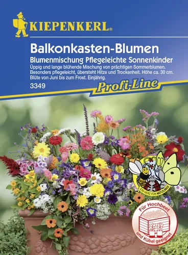 Kiepenkerl Balkonkasten-Blumen Mix in braun von Kiepenkerl