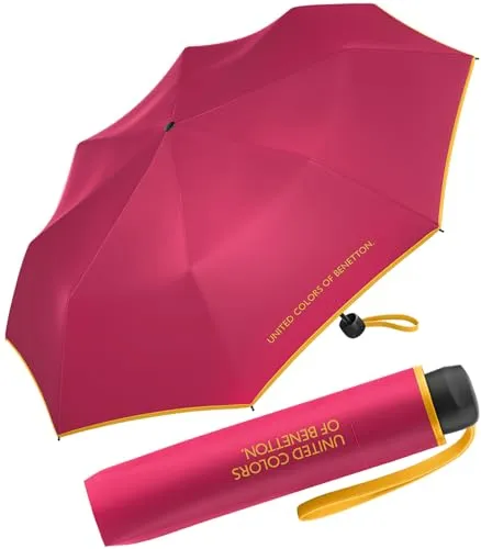 Benetton Taschenschirm Super Mini HW 2023 - Raspberry Sorbet