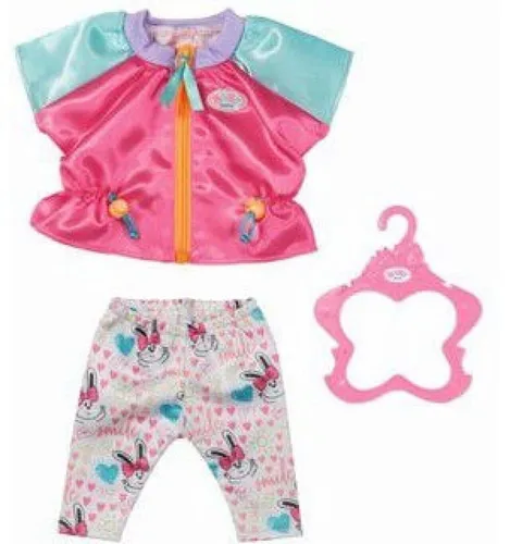 ZAPF 833605 BABY born Freizeitanzug  Pink 43 cm /  Neu