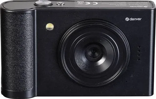Denver DCA-4811B BLACK Digitalkamera 48 Megapixel - Digitalkamera mit 48 Megapixeln, ideal für brillante Fotos und Full-HD-Videos. Mit 8-fachem Digitalzoom und Bildstabilisierung für perfekte Aufnahmen.