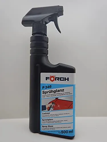 FÖRCH SPRÜHGLANZ P346 VERSIEGELN WAX KFZ LACK REINIGER POLIEREN GLANZ 500ml (1)