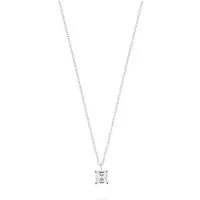 FAVS Silberkette Damen 925er Silber mit Zirkon - Elegante 925er Silberkette, rhodiniert für zusätzlichen Glanz. Mit 45 cm Länge und 5 cm Verlängerung ist sie perfekt für jeden Anlass. Verschenken Sie zeitlose Schönheit!