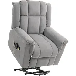 HOMCOM Relaxsessel mit Aufstehhilfe und Massagefunktion - Relaxsessel & -liegen mit elektrischer Aufstehhilfe, Massage und Heizung für ultimativen Komfort im Wohnzimmer.