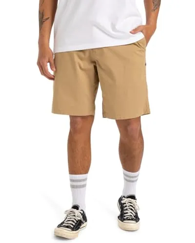 Quiksilver Herren MW Chino Straight Walk Shorts, Khaki, 30W von Quiksilver