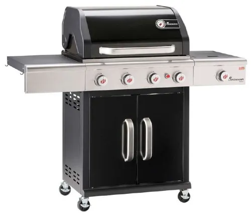 LANDMANN Gasgrill Triton maxX 4.1 mit Wetterschutzhaube