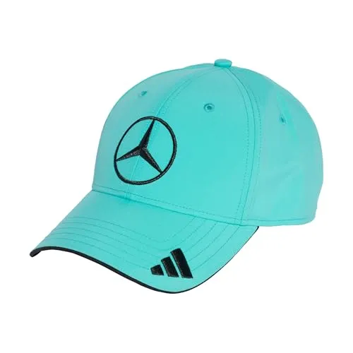 Adidas Unisex Mercedes - AMG Petronas Formula ONE Team Driver Cap, semi Mint Rush/Black, XS