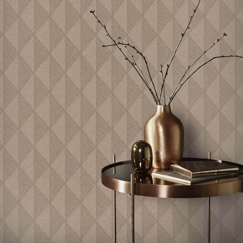 Erismann Vliestapete geometrisch beige 1052411 - Elegante geometrische Tapete in Beige mit 3D-Würfelmuster, ideal für stilvolle Raumgestaltungen. Schafft eine gemütliche Atmosphäre und harmoniert perfekt mit natürlichen Materialien.