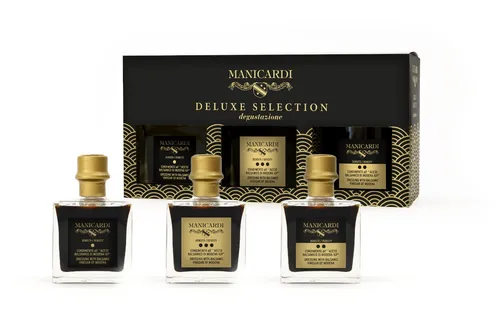 Geschenkset Balsamico-Essig aus Modena 300 ml - ohne Farbstoffe 100% natürlich
