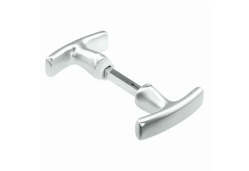 INTRA-TEC Garagentorgriff-Set ergonomisch – T-Griff und Innengriff aus Aluminium F1 - Ergonomisches Garagentorgriff-Set für Metall- und Stahltore. Ideal für den Austausch bestehender Griffgarnituren mit korrosionsgeschützter Oberfläche und vielseitigen Einstellmöglichkeiten.