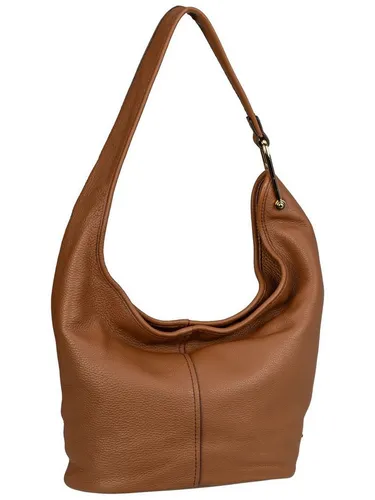MICHAEL KORS Schultertasche Sonny MD Hobo Soft Braun - Elegante Schultertasche aus weichem, genarbtem Rindleder mit praktischem Magnetverschluss und Laptopfach. Ideal für den täglichen Gebrauch und stilvolle Aufbewahrung.