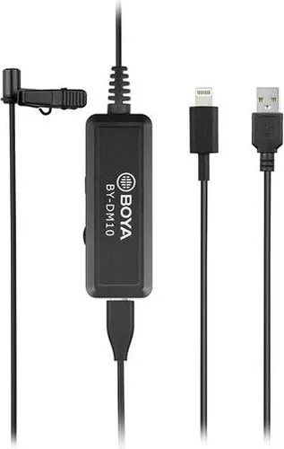 Mikrofon BOYA BY-DM10 Lavalier-Klappenmikrofon