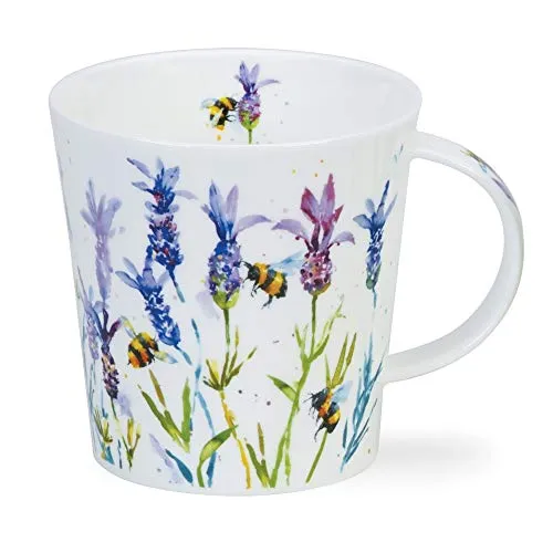 Dunoon Mugs Cairgorm Busy Bee's Becher - Kaffeetassen & Becher aus feinem Knochenporzellan mit einzigartigem Busy Bee Design, ideal für Teeliebhaber und stilvolle Kaffeepausen.