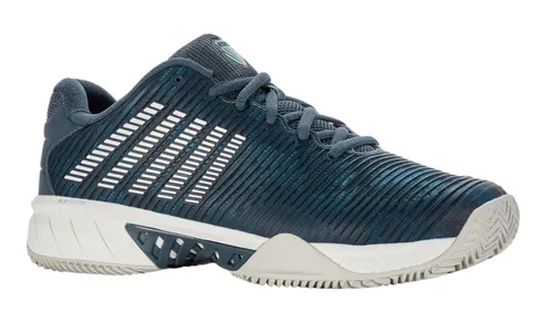K-Swiss Performance Herren Hypercourt Express 2 HB Tennis Shoe - Tennisschuhe mit Plantar Support Chassis für optimale Stabilität und Aösta 7.0 Gummi für überragende Haltbarkeit bei jedem Spiel.