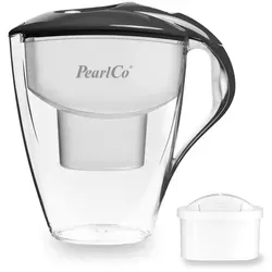 PearlCo Wasserfilter Astra anthrazit inkl. 1 Universal Filterkartusche