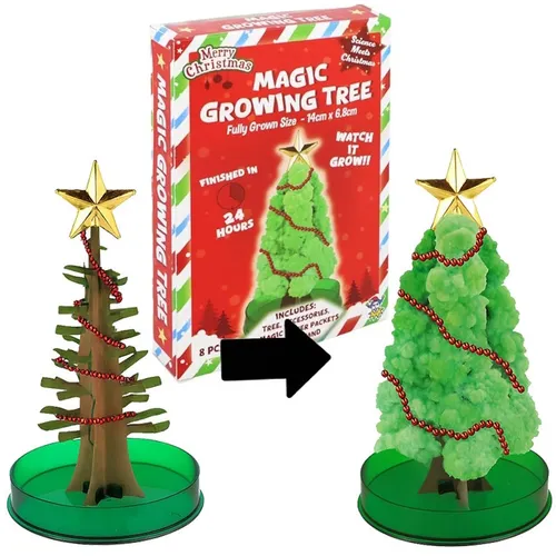 Magisches Wachsendes Weihnachtsbaum Strumpf Für Geschenk Jungen Mädchen Science