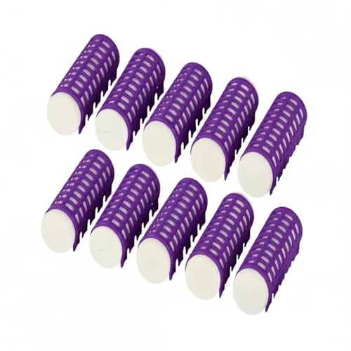Lockenwickler Set - 10 Thermolockenwickler für traumhafte Locken - Küche, Haushalt & Wohnen: 10 Thermolockenwickler mit 2 cm Durchmesser für müheloses Lockenstyling zu Hause – einfach in heißem Wasser erwärmen für perfekte, definierte Locken.