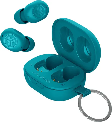JLab JBuds Mini In Ear Kopfhörer - True Wireless Bluetooth - Kopfhörer mit beeindruckendem Klang, IP55-zertifiziert für Schweiß- und Staubschutz und 20+ Stunden Spielzeit, ideal für unterwegs und im Büro.