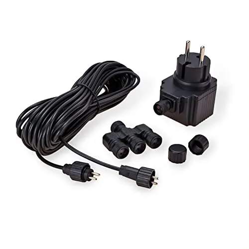 CLGarden 3er Trafo Starterset für LED Ring Kranz Lichtkranz Netzteil Springbrunnen Beleuchtung