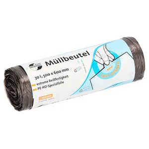 Emil Deiss 44904 Müllbeutel UNIVERSAL grau 30 L in weiß von DEISS