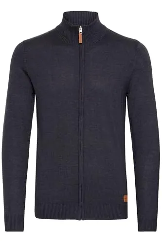 BLEND Herren Strickjacke aus Baumwolle in Blau, Größe M von b BLEND