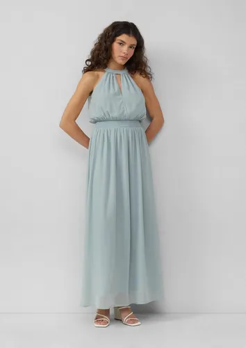 QS T-Shirt & Kleid - Freizeitkleider für Damen, aus 100 % Polyester für hohen Tragekomfort, Größe 42, in frischem Grün - ideal für lässige Anlässe.