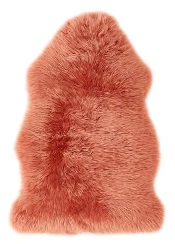 -LUXOR- living echtes Schaffell in orange von -LUXOR- living