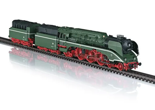 Märklin H0 38201 Dampflokomotive 18 201 - Modelleisenbahnen, detailgetreue Dampflok mit Raucheinheit, DCC-Funktion und Sound, ideal für Sammler und Modellbahn-Enthusiasten.