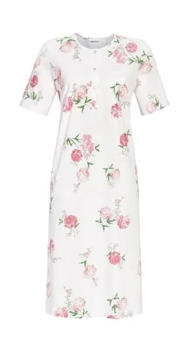 Ringella Nachthemd mit Knopfleiste Größe 40, Farbe Gerbera